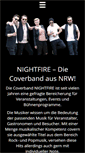 Mobile Screenshot of nightfire-band.de